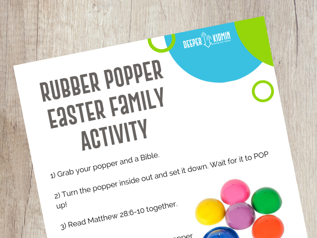 Easter Activity Book (Ages 8-12 years) – Deeper KidMin