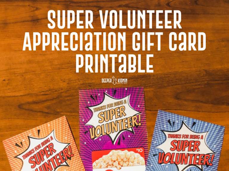 Admin April 2019: Volunteers – Deeper KidMin