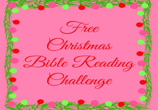 Free Christmas Bible Reading Challenge