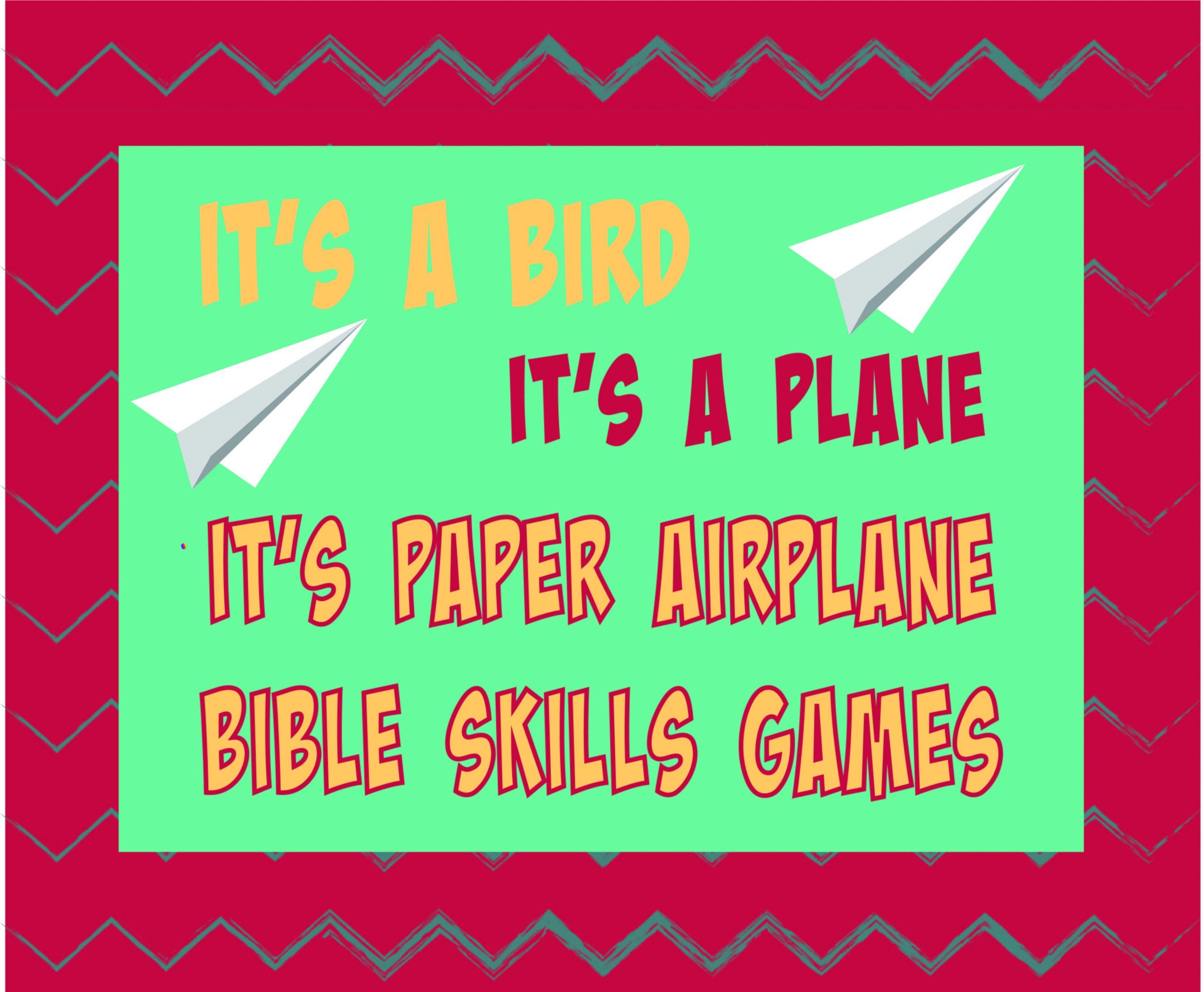 Paper Airplane Bible Skills Kit – Deeper KidMin