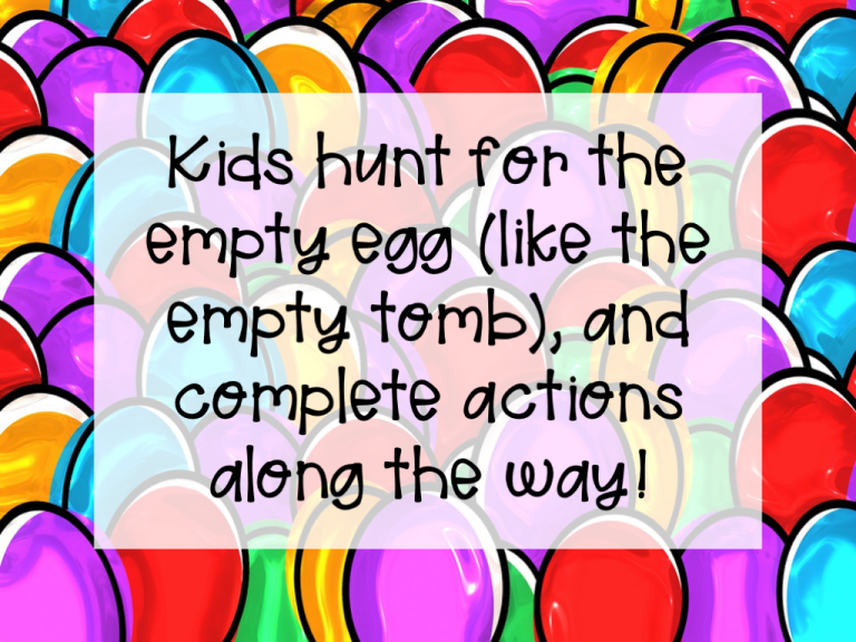 Action Eggs Easter Family Activity – Deeper KidMin