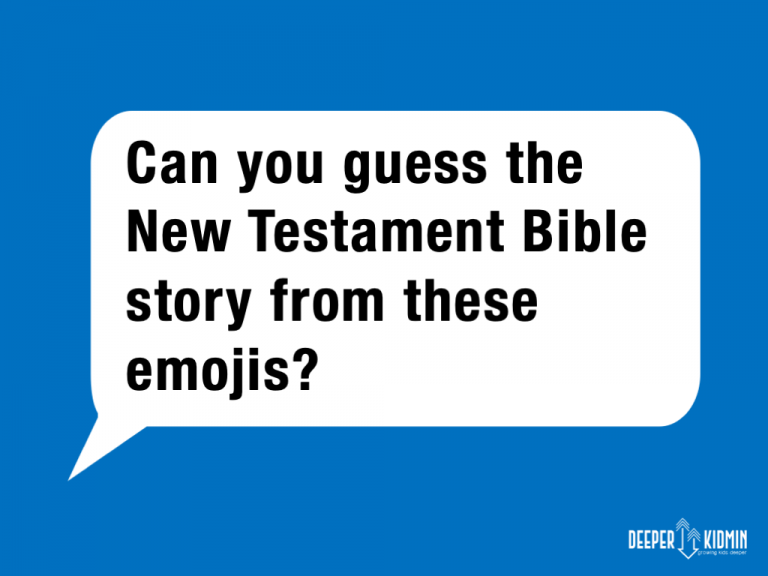 Emoji Bible Stories: New Testament PPT Game – Deeper KidMin