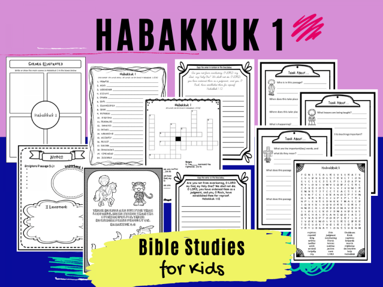 Bible Studies For Kids – Habakkuk 1 – Deeper KidMin