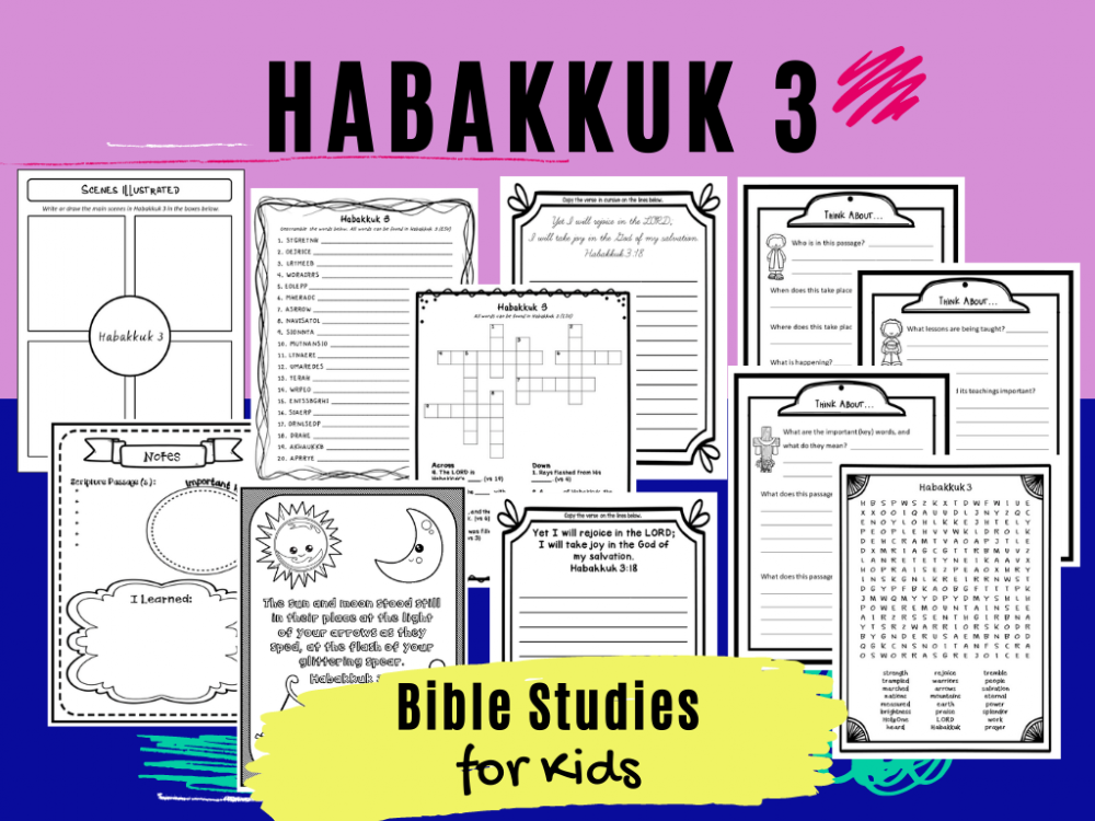 Bible Studies For Kids – Habakkuk 3 – Deeper KidMin