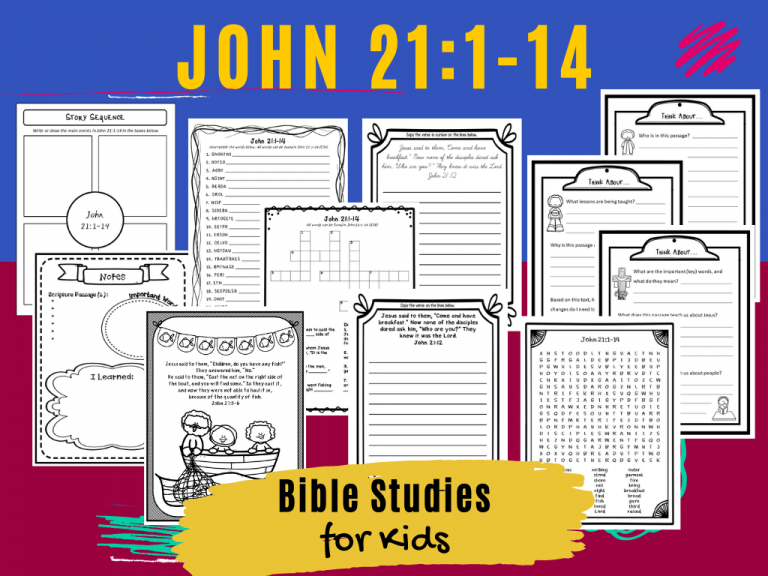 Bible Studies for Kids – John 21:1-14 – Deeper KidMin