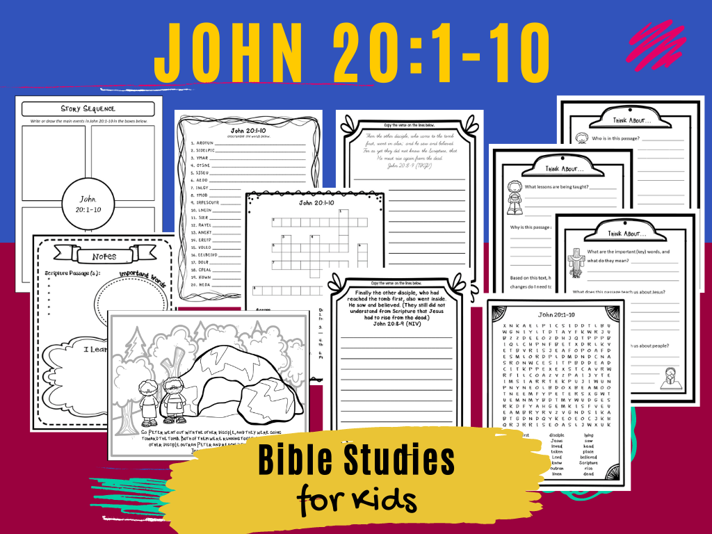Bible Studies for Kids John 20110 Deeper KidMin