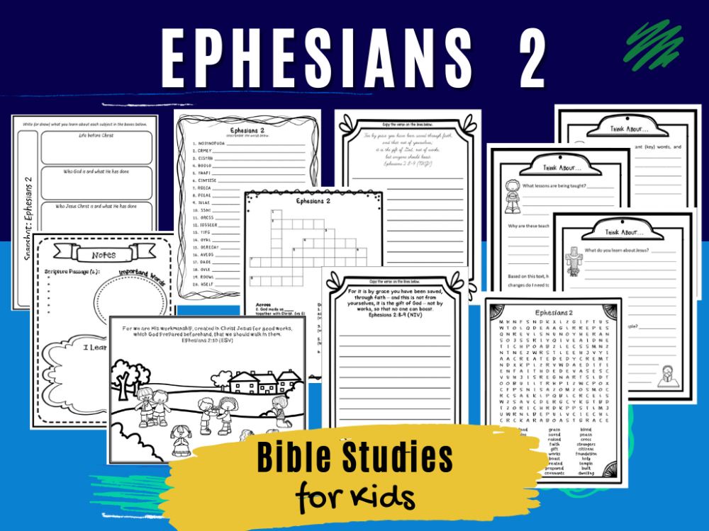 Bible Studies for Kids Ephesians 2 Deeper KidMin