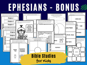 Bible Studies for Kids – Ephesians BUNDLE! – Deeper KidMin