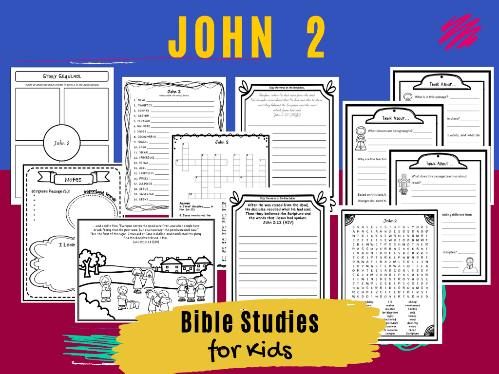 Bible Studies for Kids – John 2 – Deeper KidMin