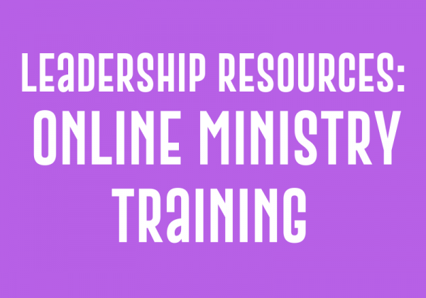 Online Ministry Training