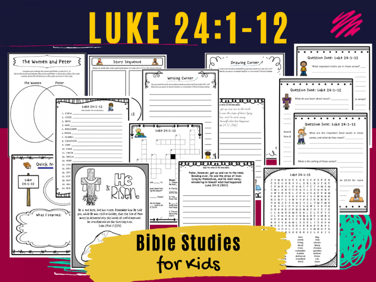 Bible Studies for Kids – Luke 24:1-12 – Deeper KidMin