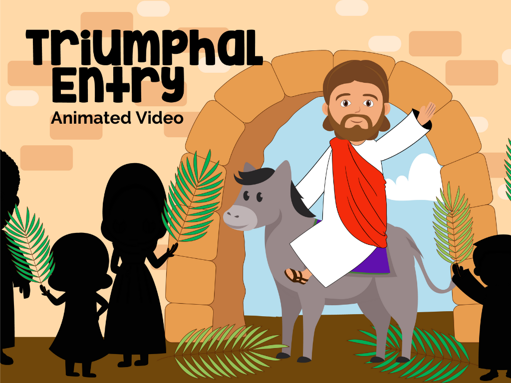 Triumphal Entry Animated Bible Story Video – Deeper KidMin