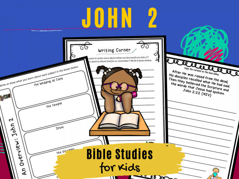 Bible Studies for Kids – John 2 – Deeper KidMin