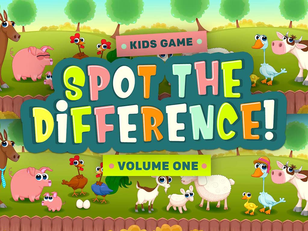 Wierook onbekend textuur Spot The Difference Volume One: On-Screen Game – Deeper KidMin