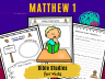 Bible Studies For Kids – Matthew 1 – Deeper KidMin