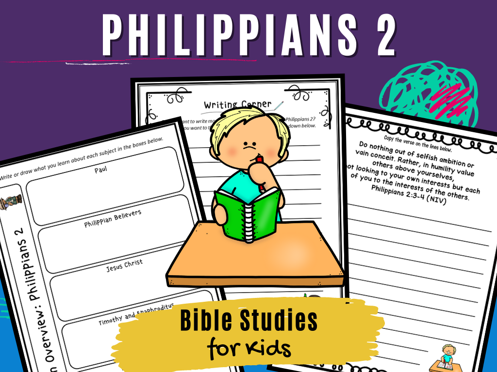 Humble Yourself! Bible Craft Ideas for Philippians 2 - Kids Bible Lessons Bible  Crafts for Children's Ministry