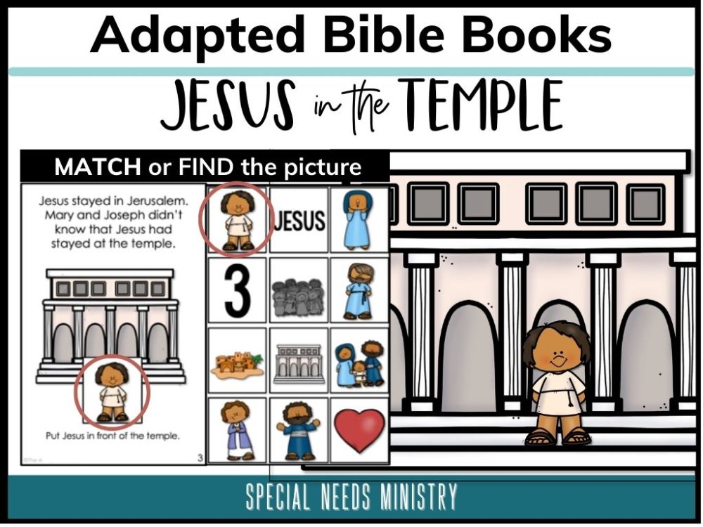 Boy Jesus in The Temple – Adapted Bible Books – Deeper KidMin