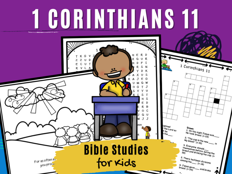 Bible Studies For Kids – 1 Corinthians 11 – Deeper KidMin