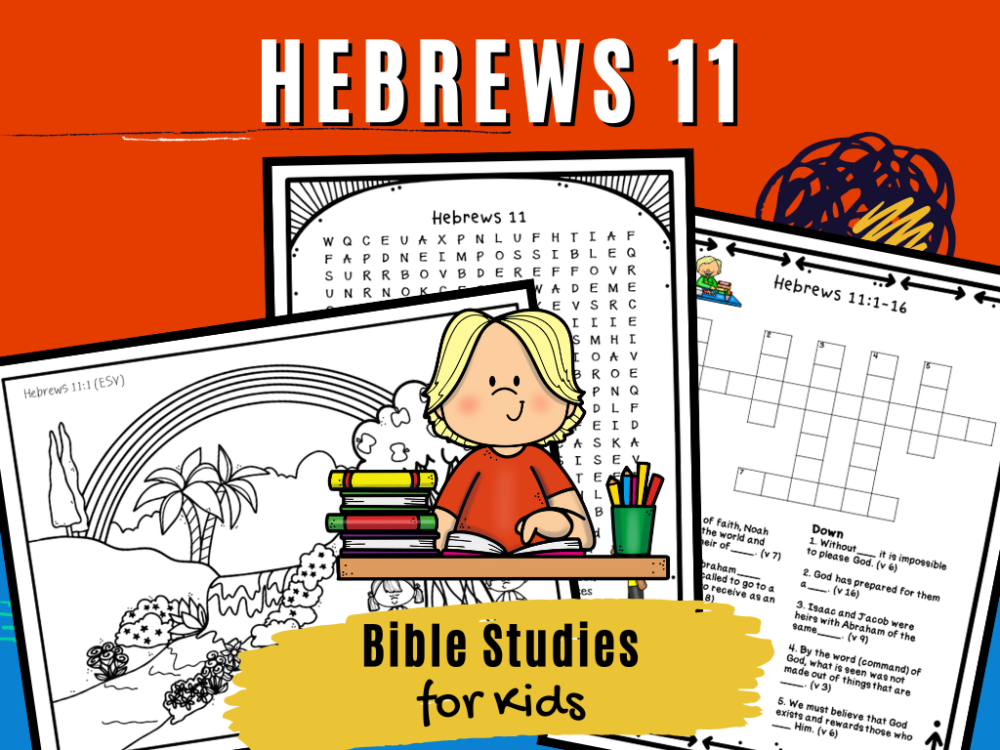 Bible Studies For Kids – Hebrews Bundle With EXCLUSIVE Bonus! – Deeper ...