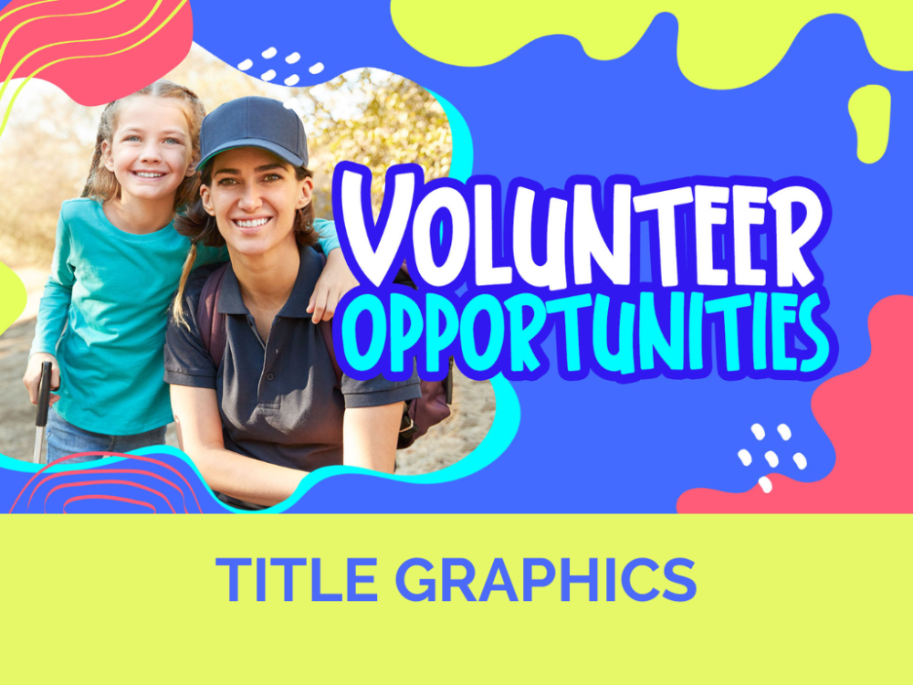 Kids Ministry Volunteer Opportunities: Title Graphics – Deeper KidMin