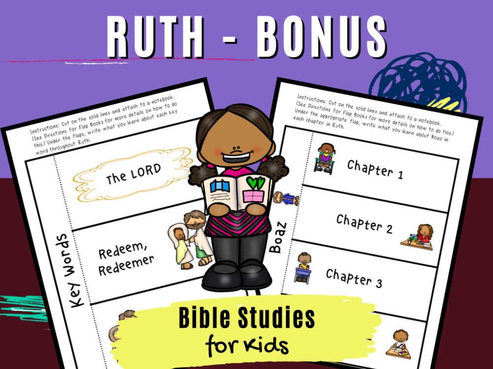 Bible Studies for Kids – Ruth BUNDLE – Deeper KidMin