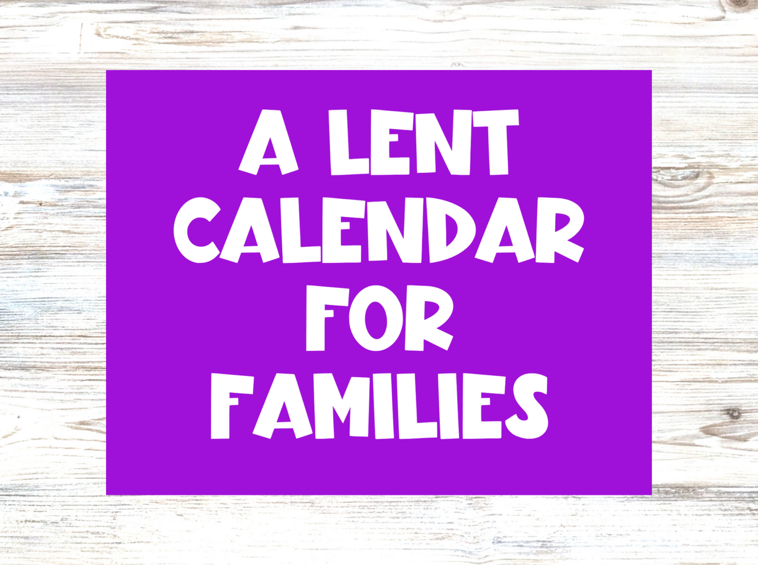 Remember Me Lent Calendar Cards for Families Deeper KidMin