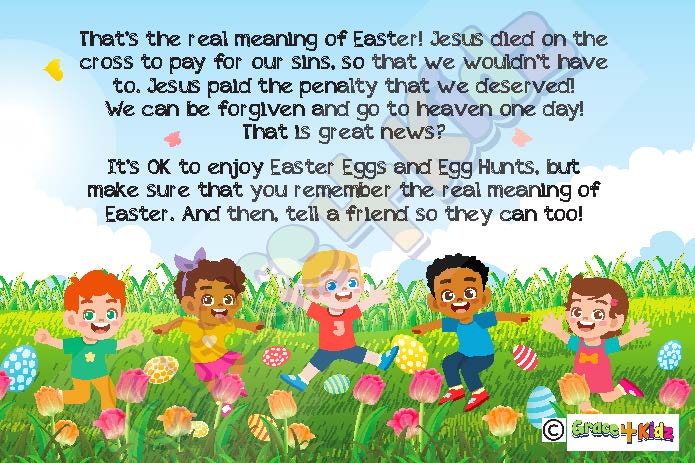 Easter Gospel Tract – Deeper KidMin