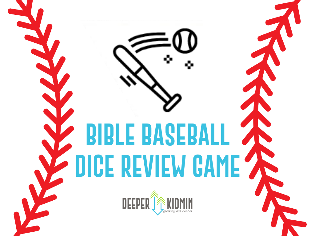Bible Baseball Dice Review Game