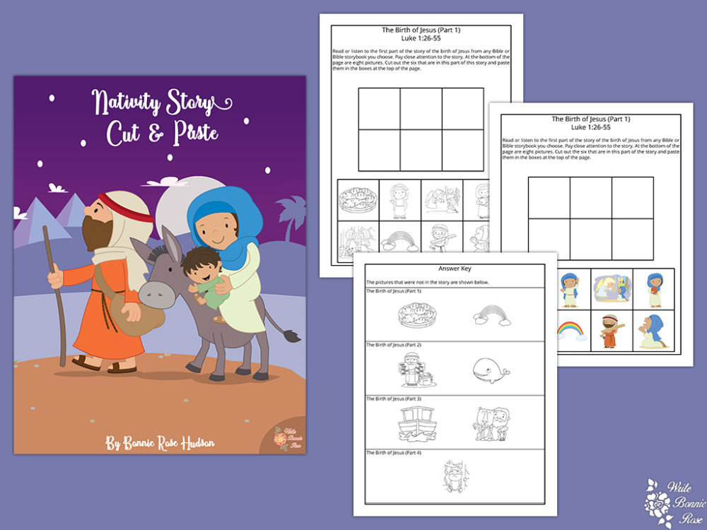 Nativity Story Cut & Paste – Deeper KidMin