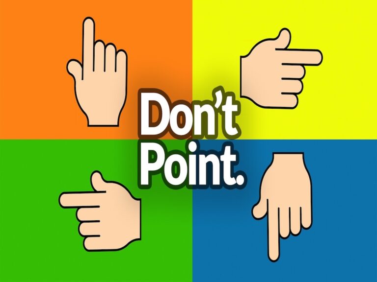 Don’t Point Game – Deeper KidMin