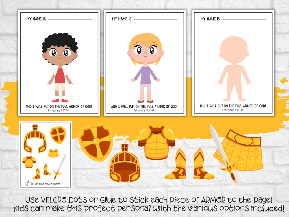 Armor of God Activity Bundle – Deeper KidMin