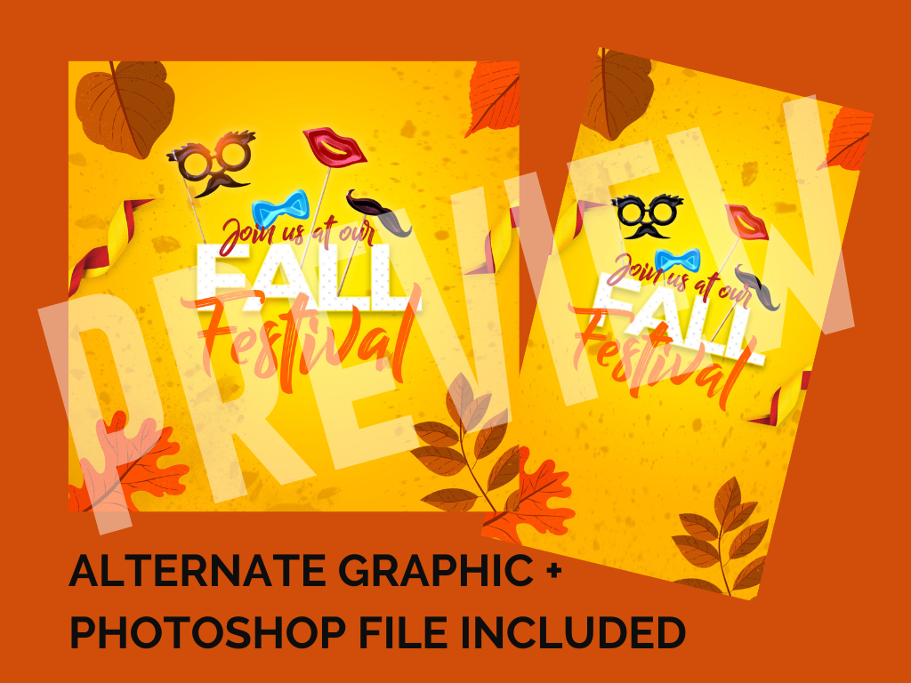 Fall Festival – Invite A Friend Social Media 3