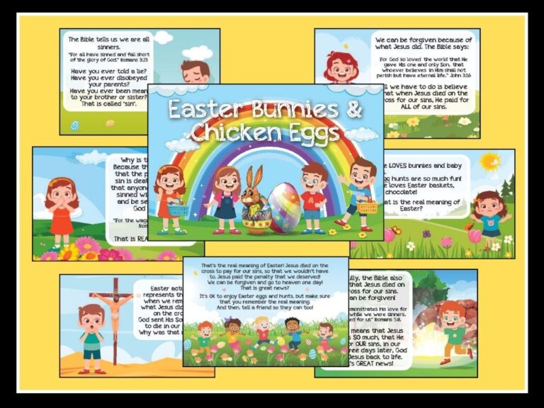 Easter Gospel Tract – Deeper KidMin