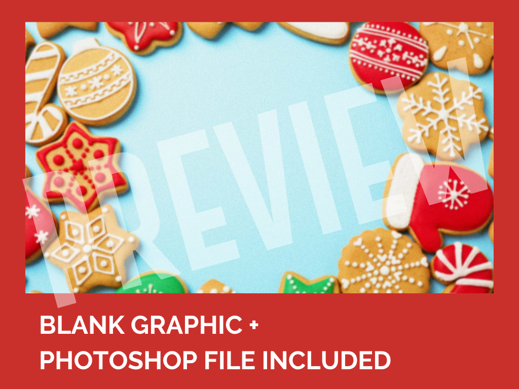 Christmas Cookie Party Title Graphics 3