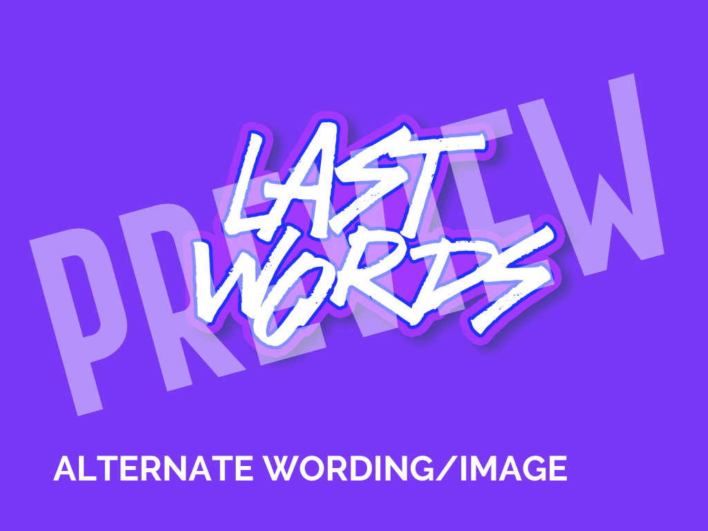 Last Words Jesus’ Final Words from the Cross – Theme Pack 2