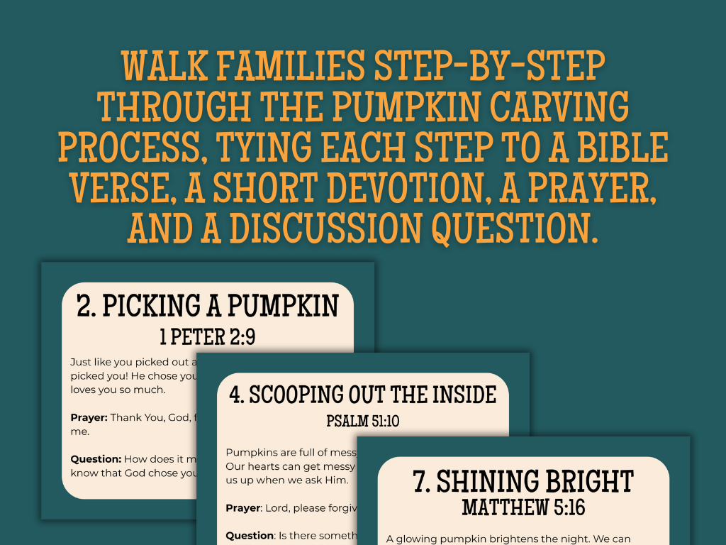 shine bright pumpkin carving family devo 3