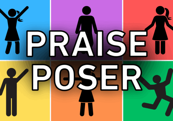 Praise Poser Crowd Game