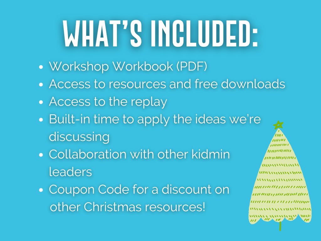 christmas online workshop 2025 november 6