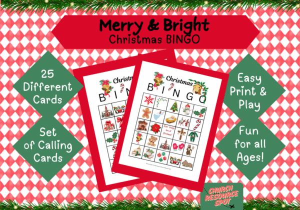 Merry & Bright Christmas Bingo