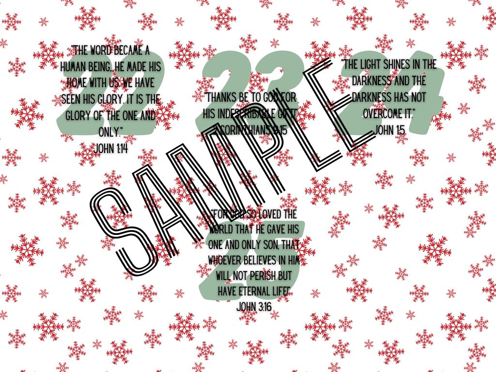 advent calendar scripture cards product images 2