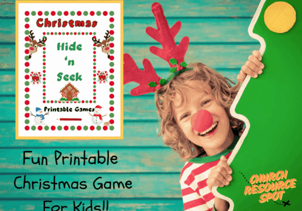 Advent Hide 'N Seek Printable Games