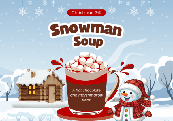 Snowman Soup Christmas Gift Printable