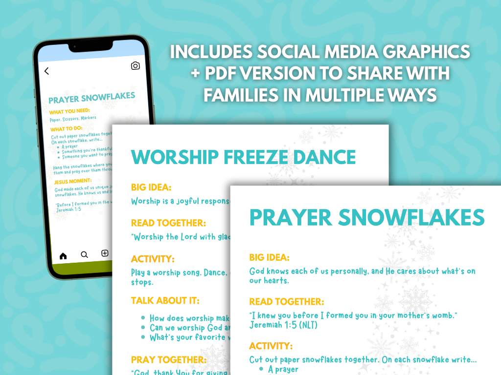 Snow Day Family Devo product images3