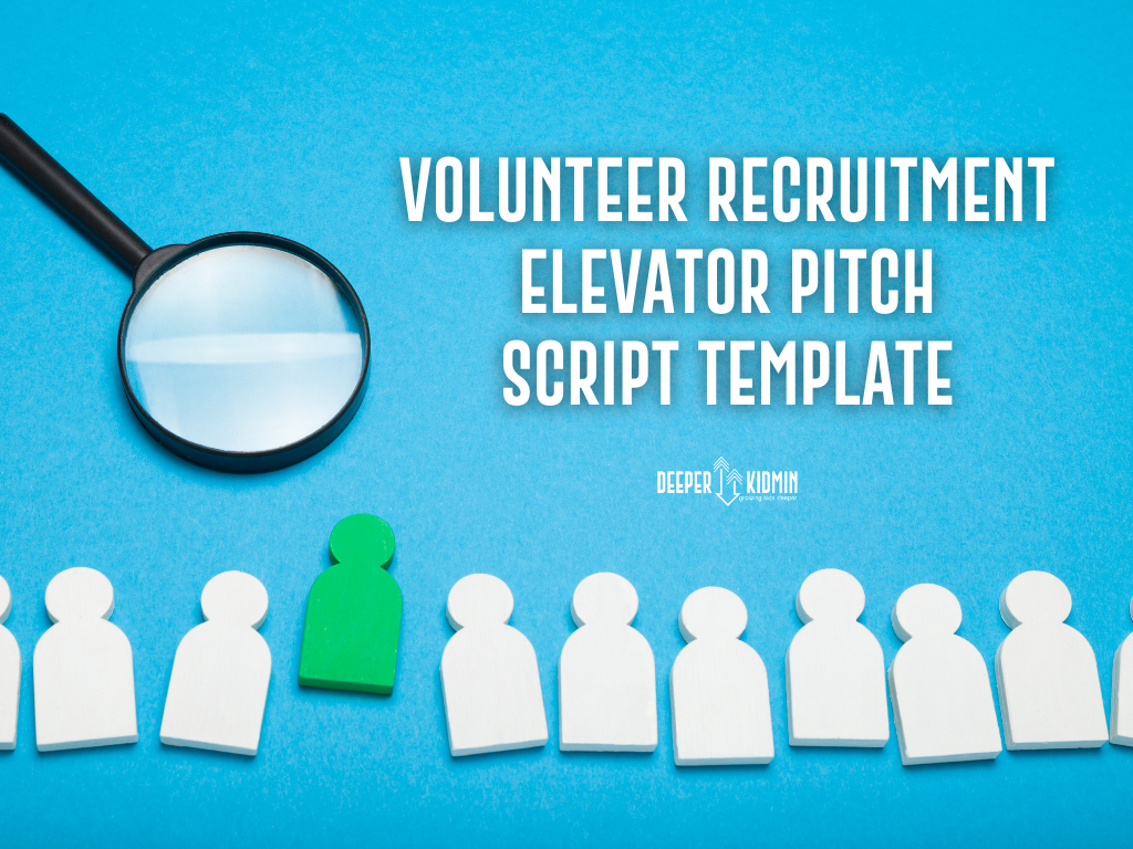 Volunteer Recruitment Elevator Pitch Script Template