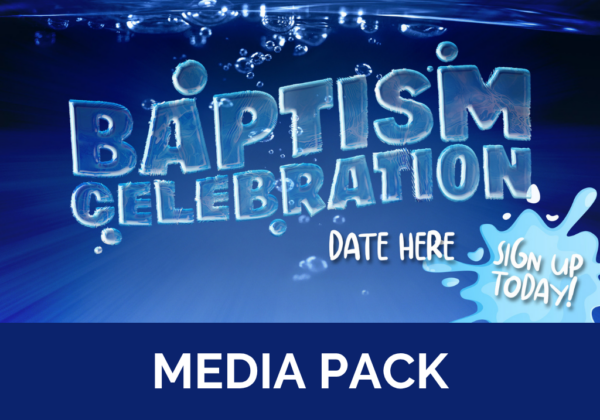 Kids Baptism Celebration: Ministry Graphics