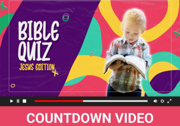 Bible Quiz: Jesus Edition Countdown