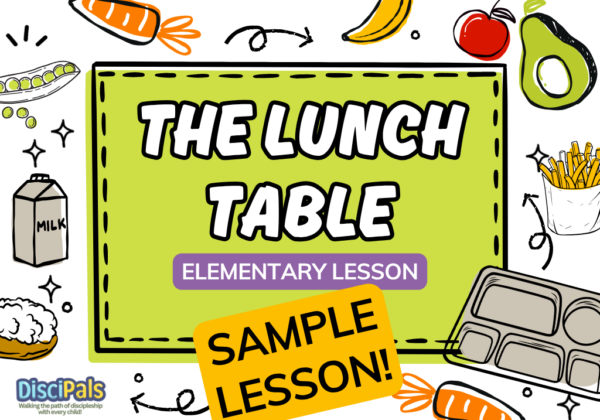 The Lunch Table FREE SAMPLE LESSON!