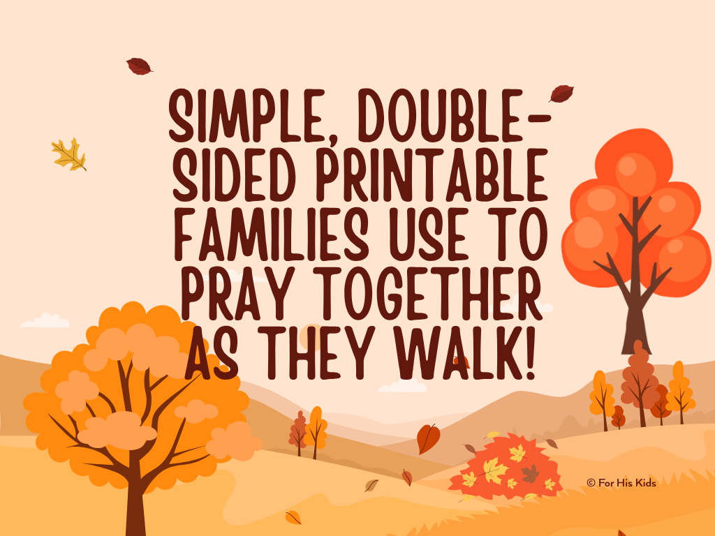 Fall Family Prayer Walk product images 2