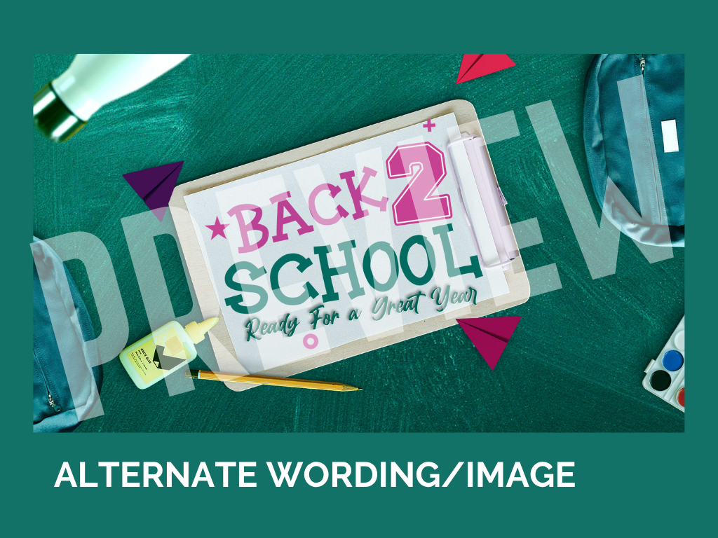 Back to School Ready for a Great Year Ministry Graphics Version 2 2