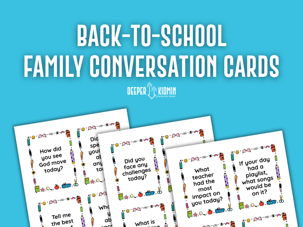 Back-to-School Family Conversation Cards